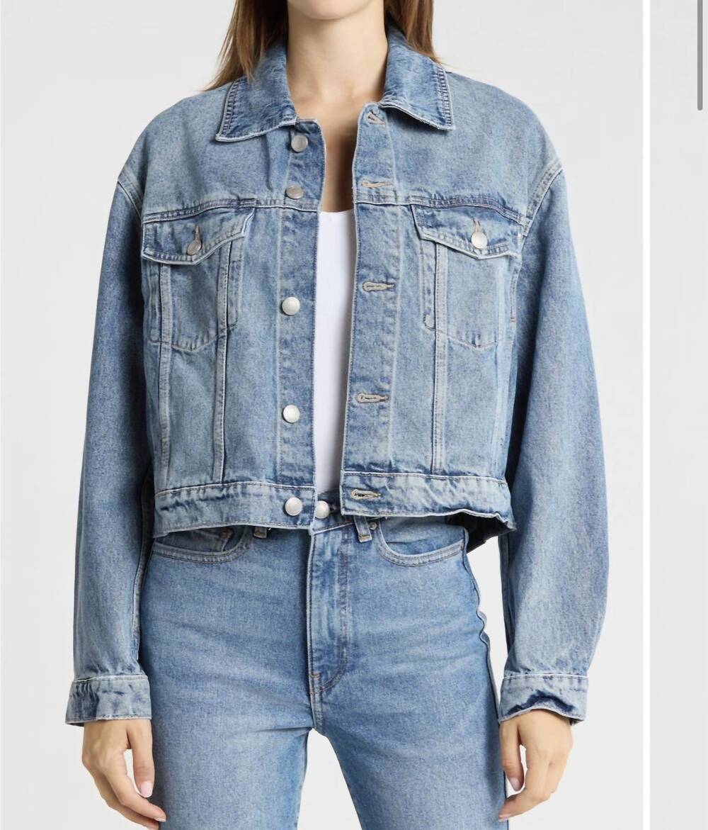 NEW DL1961 - WOMEN'S jodie denim jacket in salt lake